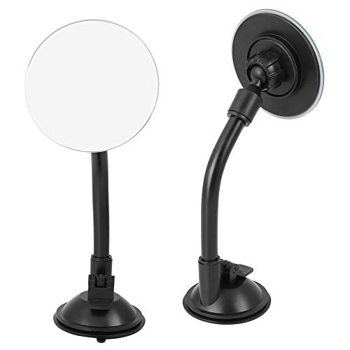 Blind Spot Adjustable Car Mirror Rotate Suction Cup Black Arm Rearview Mirror for All Universal Vehicles