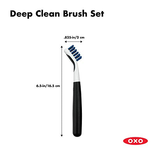 OXO, Blue Good Grips Deep Clean Brush Set