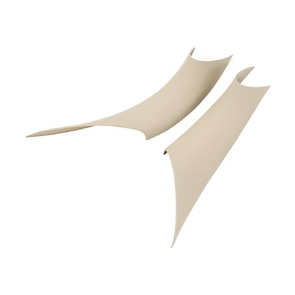 Left & Right Interior Door Pull Handle Covers Repalcement for 2012-2018 BMW 320,328,330,335,M3,2014-2017 BMW 428,435,M4 (Beige) - color: Beige
