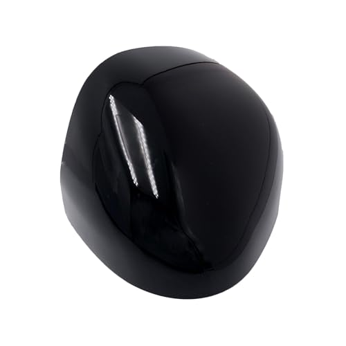Left Driver Side Replacement Mirror Cover Compatible with Kia K5 Optima 2021 2022 2023 2024 2025 2026 Exterior Door Side Rearview Mirror Cap Cover With Turn Signal Light (Glossy Black) - size: Left Black