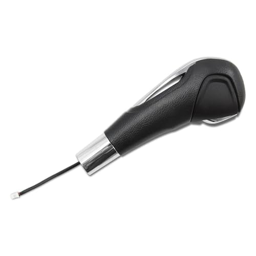 Automatic Transmission Gear Shift Knob Handle for Chevy Trax Sonic 2012-2017, Replace 42539376 95179700 (Chrome Silver) - color: Chrome silver