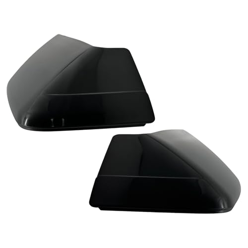 A-Premium 2 PCS Driver and Passenger Side Upper Rearview Mirror Covers Caps - Compatible with Ford Expedition 2007-2017 - Textured Black - color: Textured Black