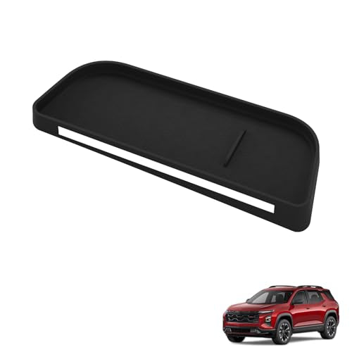 smabee Dashboard Organizer Tray for Chevrolet Chevy Equinox 2025 2026 Accessories Center Console Organizer Tray Armrest Storage Middle Console Insert Silicone - size: Dashboard Organizer Tray