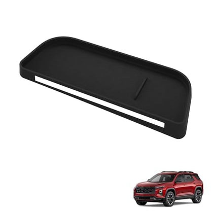 smabee Dashboard Organizer Tray for Chevrolet Chevy Equinox 2025 2026 Accessories Center Console Organizer Tray Armrest Storage Middle Console Insert Silicone - size: Dashboard Organizer Tray