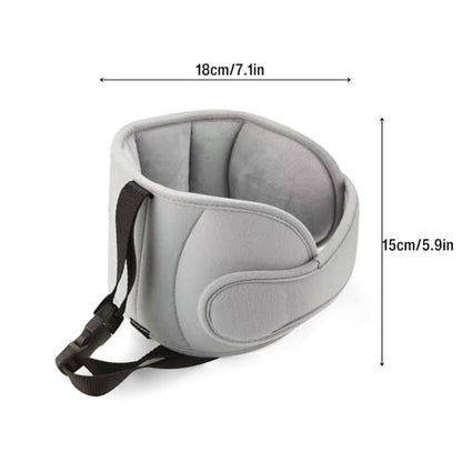 PandaEar Car Seat Toddler Head Support, Adjustable Baby Carseat Head Holder Strap for Car Seat Stroller, Soft Neck Relief Band for Kids Infants Comfortable Travel Sleep