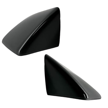 A-Premium 2 PCS Driver and Passenger Side Rearview Mirror Covers Caps - Compatible with Ford Expedition 2007-2017 & Lincoln Navigator 2007-2014 - Smooth Black - color: Smooth Black