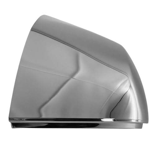 A-Premium Driver Side Rearview Mirror Cover Cap - Compatible with Ford Explorer 2019 - Chrome - style: Left Driver Side