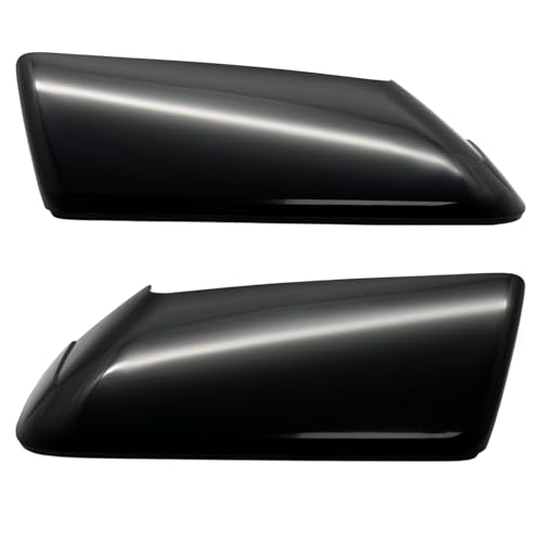 A-Premium 2 PCS Driver and Passenger Side Rearview Mirror Covers Caps - Compatible with Ford Expedition 2007-2017 & Lincoln Navigator 2007-2014 - Smooth Black - color: Smooth Black