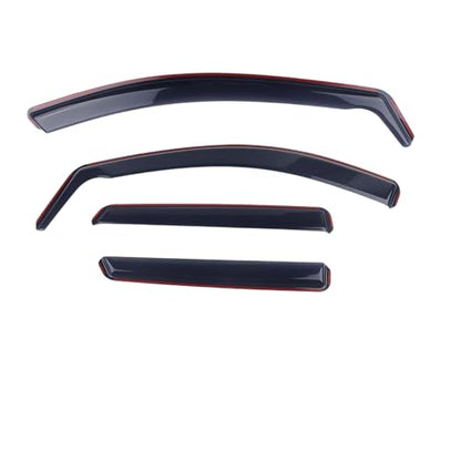 in-Channel Rain Guards 4-Piece Compatible with 2011-2019 Ford Explorer Window Visors Side Window Deflectors Shield Shade - size: 2011-2019 Ford Explorer