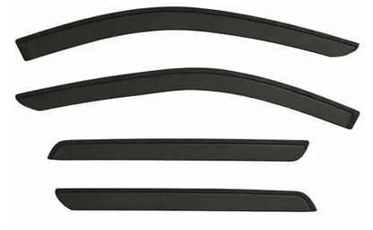 2022-2026 Tape-On Rain Guards for Nissan Pathfinder Side Window Visor Deflectors S SV SL Platinum Rock Creek Smoke Tinted Vent Shades 2023 2024 2025 - size: For Nissan Pathfinder 2022-2026