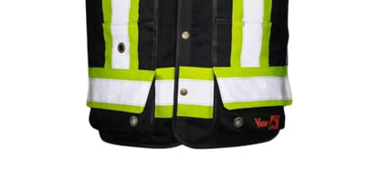 Viking Open Road Surveyor FR Safety Vest - Fire Retardant Class 1 Reflective Vest; ANSI/ISEA and CSA Compliant - size: X-Large