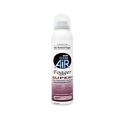 DWD2 Clean Air Odor Removal Fogger Super Plus – Enzyme-Based Interior Odor Control for Cars, Homes & Enclosed Spaces, Plant-Based, Non-Toxic, Powerful Formula for Air Freshening