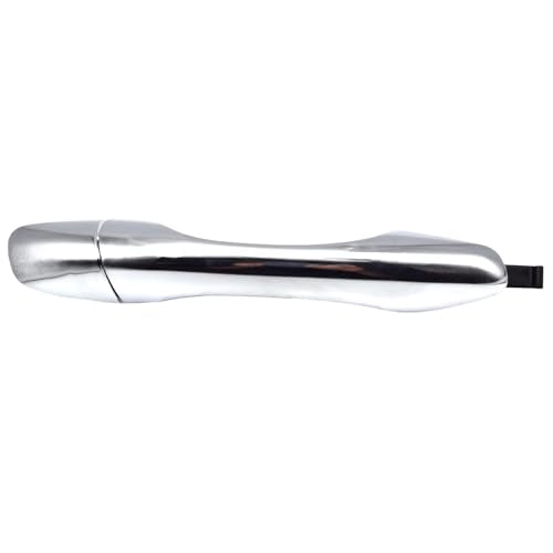 Exterior Door Handle with End Cap Cover - Rear Right Passenger Side Chrome for 2016-2020 Kia Sorento - Replaces 82661-C5010, 83662-C5010 - size: Rear Right