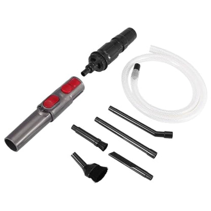 9Pcs Mini Micro Vacuum Cleaner Hose Nozzle Adapter Tool Kit - Versatile Car Vehicle Cleaning Accessories For Narrow Gaps, Crevices & Hard-to-Reach Areas