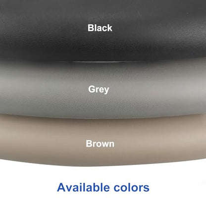 Center Console Cover Cup Holder Armrest Replacement Pad Compatible with Ford F150 1997-2003 Brown (Hard Plastic NOT Padded) - color: Brown, size: 1997-2003