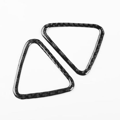 Black Carbon Fiber Compatible with Chevy/Chevrolet Malibu 2016-2025 2017 2018 2019 2020 2021 2022 2023 2024 Accessories Car Dash Defogger Air Vent Cover Interior Trim Decal 2pcs - color: Dash Defogger Air Vent