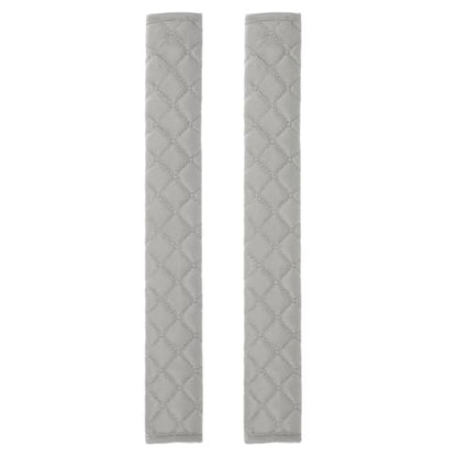 HARFINGTON 2pcs Shoulder Strap Cushions 15.7 Inch Car Seat Belt Pads Cover Auto Seatbelt Strap Shoulder Pad Automotive Seat Belt Cushion Pad for Auto SUV Truck, Grey - color: Grey, size: 15.7 Inch