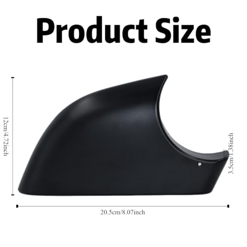 fit For Tesla Model 3 Front Wing Mirror Cover Holder Lower Tray 2017-2025，Black Right Passenger Side Mirror Bottom Cover Replacement for Tesla Model 3 Wing Repair(right） - size: Model 3 Right Side Black