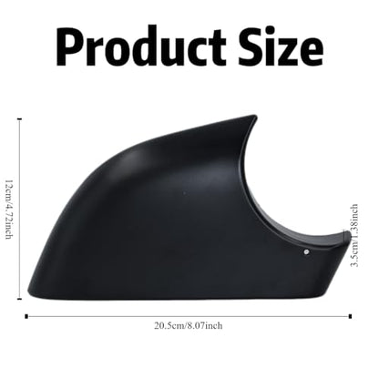 fit For Tesla Model 3 Front Wing Mirror Cover Holder Lower Tray 2017-2025，Black Right Passenger Side Mirror Bottom Cover Replacement for Tesla Model 3 Wing Repair(right） - size: Model 3 Right Side Black