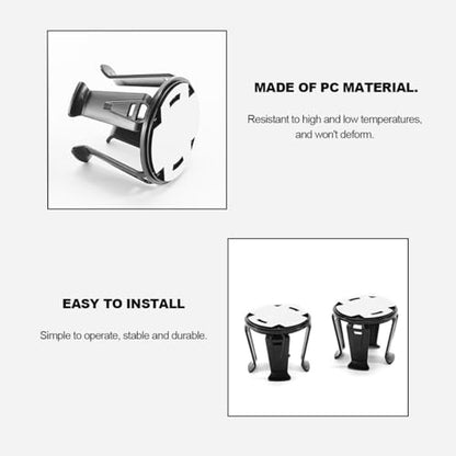 Zpana Car Slim Can Cup Holder Adapter, 2PCS Vehicle Energy Drink Holder Insert, Reversible Wiggle Free Automotive Cup Holder Expander Accessories, Universal for SUV, Sedan, Truck(2PCS) - color: 2 PCS