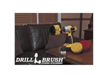Drillbrush Drill Brush Attachment Set – Power Scrubber Brush for Tub, Tile, Shower, and Grout – All-Purpose Household Cleaning Brushes for Drill, Auto Detailing Brushes - Electric Grout Cleaner Kit - color: Multicolor