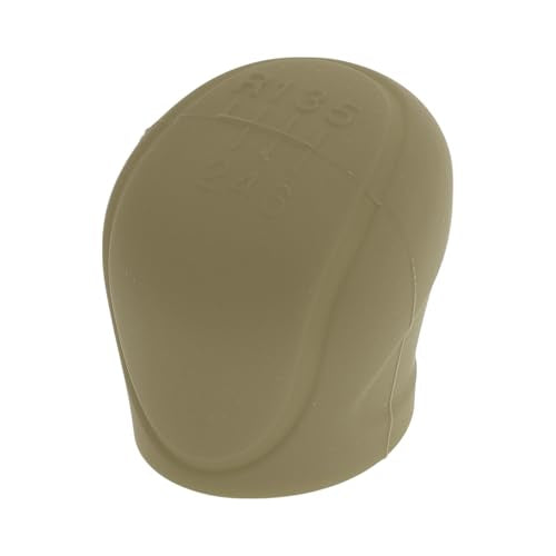 Gear Shift Knob Cover Universal for Car SUV Truck RV Insert Stick Shifting Handle Protector Silicone Beige - color: Beige