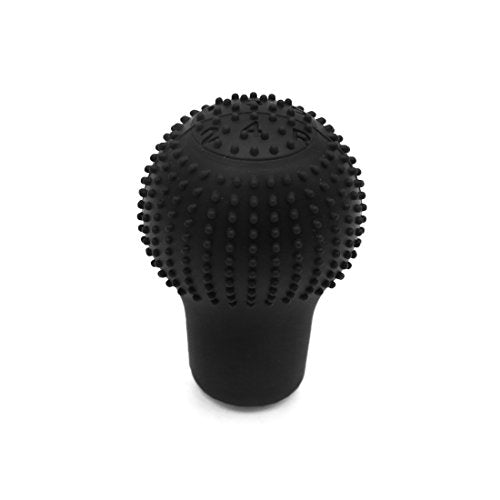 uxcell Black Soft Silicone Nonslip Car Manual Gear Shift Lever Knob Protective Cover - color: Black