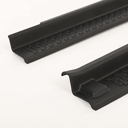 G-PLUS Door Sill Guards Kit Compatible with 2007-2018 Wrangler JKU All Terrain Entry Guard Kit Door Entry Guards Sill Protector Replacement - size: 07-18 Wrangler JKU