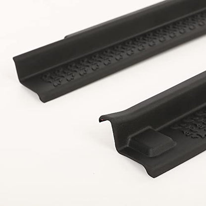 G-PLUS Door Sill Guards Kit Compatible with 2007-2018 Wrangler JKU All Terrain Entry Guard Kit Door Entry Guards Sill Protector Replacement - size: 07-18 Wrangler JKU