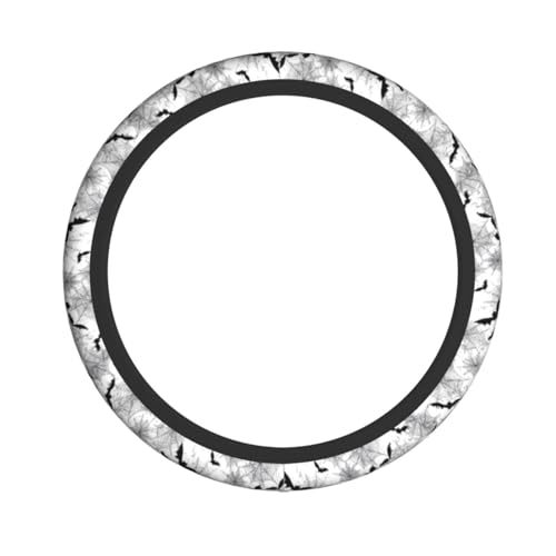 Halloween Steering Wheel Covers Non Slip Neoprene Universal 15 Inch Steering Wheel Protector Car Cover for Men Women - color: Halloween2
