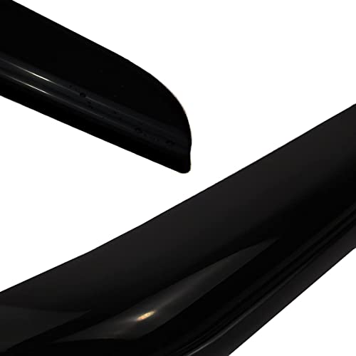 in-Channel Vent Deflectors Window Visors rain Guards for 2016-2023 Toyota Tacoma Crew Double Cab, 194768 4pcs - size: Compatible with Tacoma Double 2016-2023 in-Channel