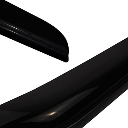 in-Channel Vent Deflectors Window Visors rain Guards for 2016-2023 Toyota Tacoma Crew Double Cab, 194768 4pcs - size: Compatible with Tacoma Double 2016-2023 in-Channel
