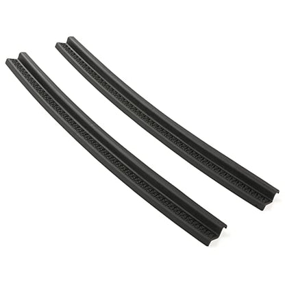 GRAND ORANGE Door Sill Entry Guard Scuff Plate Pair, Compatible with Jeep Wrangler TJ 1997-2006, Fit Jeep Wrangler LJ 2004-2006, TPE Black Door Sill Protector Cover Accessories - size: Fit Jeep Wrangler TJ 1997-2006/ LJ 2004-2006