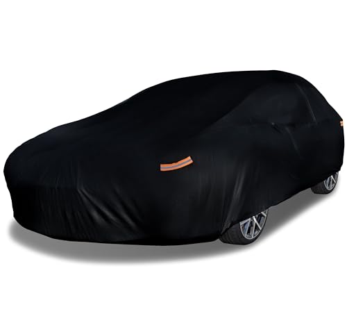 EzyShade 10-Layer Waterproof Sports Car Cover. See Vehicle Size-Chart for Accurate Fit. All Weather Full Outdoor Covers. Porsche Z4 370Z BRZ 86 TT Sun Snow Wind Rain. Black, Size C2 (See SizeChart) - color: Black, size: C2 - see Vehicle Size Chart