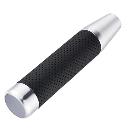 Abfer Tall Shift Knob Weighted Gear Stick Shifter Knob Car Long Shifting Lever Replace Extension Fit Most Manual Automatic Transmission Vehicle, Silver - color: silver-1