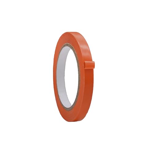 WOD VTC365 Orange Vinyl Pinstriping Tape, 1/2 inch x 36 yds. for School Gym Marking Floor, Crafting, & Stripping Arcade1Up, Vehicles and More - color: Orange, size: 1/2 inch (12mm)