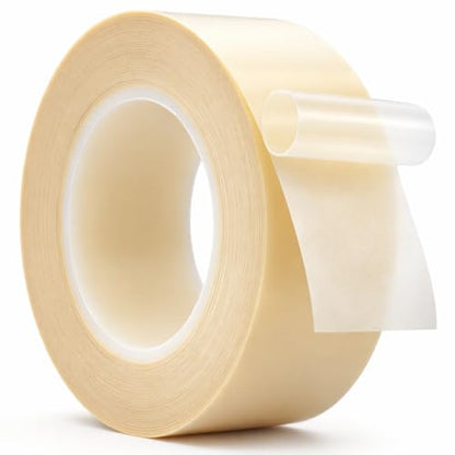 WOD SPT5A UHMW Polyethylene Transparent Film 5 Mil Slick Tape, 2 inch x 36 yd. Aggressive Adhesive - Squeak Reduction, Drawers, and Bearings - color: 36 Yards, size: 2 In.