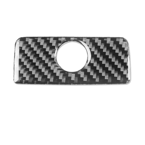 Carbon Fiber Copilot Storage Box Handle Cover Trim Compatible with Compatible with Toyota Camry 2007 2008 2009 2010 2011 Interior Accessory - color: Black 21