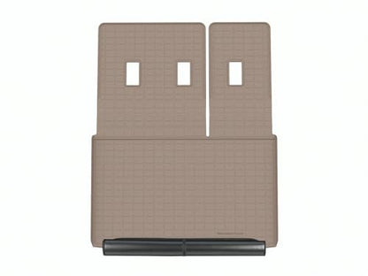 WeatherTech SeatBack Cargo Liner HP for GMC Yukon XL, Escalade ESV, Escalade-V ESV - Behind 3rd Row w/Bumper Protector (411466IMSK), Tan - color: Tan