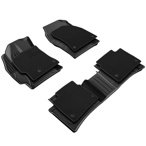 2026 Corolla Floor Mats Compatible with 2020-2024 2025 Toyota Corolla Sedan, AOMSAZTO All Weather Protection Floor Liners 2-Layer Comfortable Carpet Car Mats Corolla Accessories, Black - style: 2020-2026 | For Toyota Corolla Double Layer Floor Mats