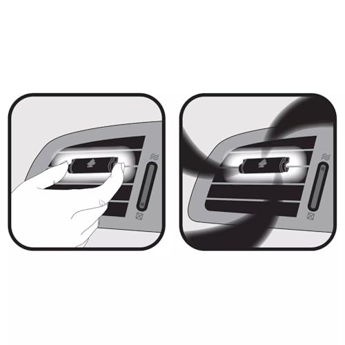 LITTLE TREES Car Air Freshener | Vent Wrap Provides Long-Lasting Scent, Slip on Vent Blade | Black Ice, 4 Packs (4 Count) - size: 1 count (Pack of 4)