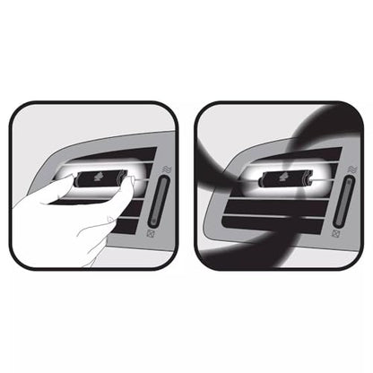LITTLE TREES Car Air Freshener | Vent Wrap Provides Long-Lasting Scent, Slip on Vent Blade | Black Ice, 4 Packs (4 Count) - size: 1 count (Pack of 4)