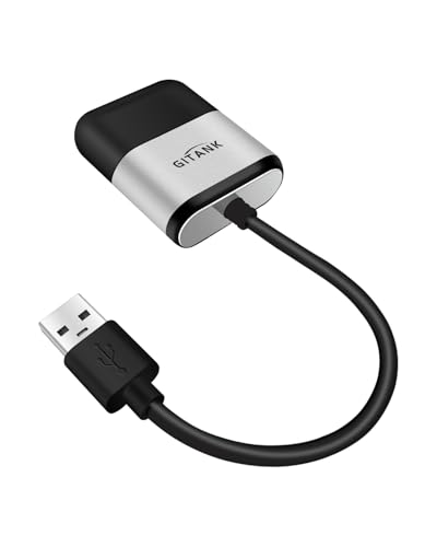 USB Bluetooth 5.3 Car Adapter Compatible for Infiniti,Nissan,GMC,Chevy,Honda,Ford,Mazda Music Interface Connector