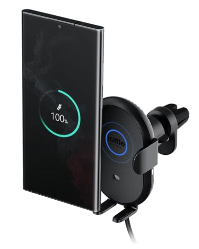 iOttie Auto Sense 2 Air Vent Car Phone Holder with Qi Wireless Charging - Auto Clamping Phone Mount for iPhone, Google Pixel, Samsung Galaxy, Huawei, LG (Adapter Not Included) - style: Air Vent
