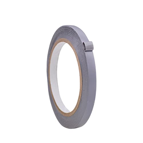 WOD VTC365 Gray Vinyl Pinstriping Tape, 1/2 inch x 36 yds. for School Gym Marking Floor, Crafting, & Stripping Arcade1Up, Vehicles and More - color: Gray, size: 1/2 inch (12mm)