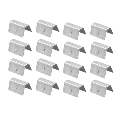 16pcs Wind Rain Deflector Channel Clips Set Universal Stainless Steel Fitting Fixing Retaining Replacement Clip Compatible with Heko G3 Sned