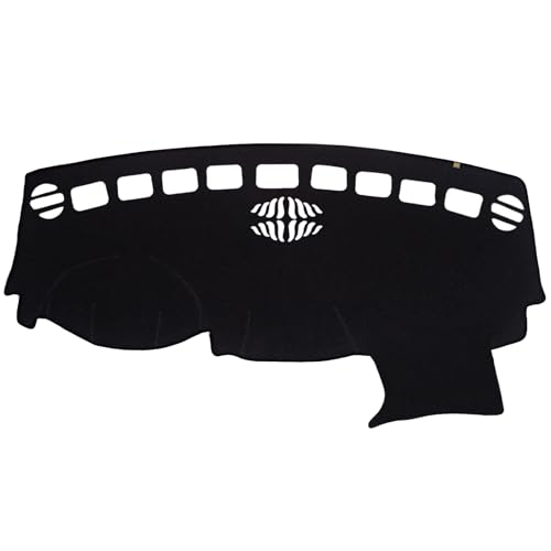 Dashboard Cover Dash Mat Fit for Je-ep Compass 2021-2017 (MP Body Code,Without HUD Models),Car Dash Board Mat Anti-Glare Carpet,Non-Slip Pad Sunshield Protector (Black) - color: Black, size: Fit 17-21 Compass - (Black)