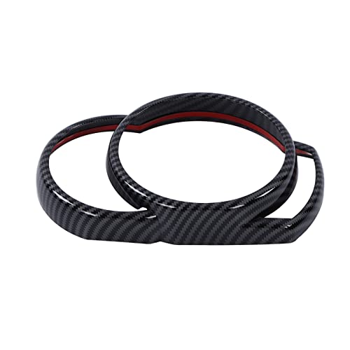 For Accessories Car Dashboard Cover Trims, Carbon Fiber Dashboard Panel Frame Cover Trim for Hatchback F54 F55 F56 F57