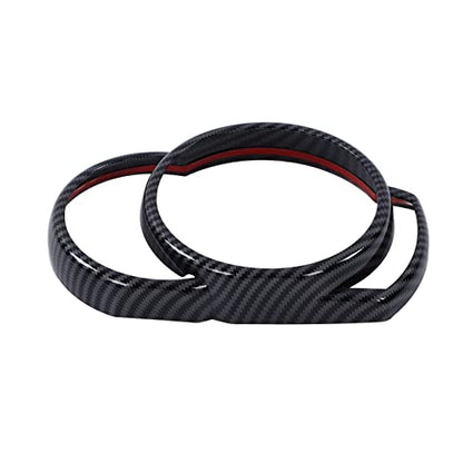 For Accessories Car Dashboard Cover Trims, Carbon Fiber Dashboard Panel Frame Cover Trim for Hatchback F54 F55 F56 F57