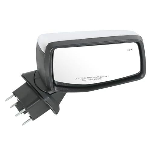 JDMSPEED Right Passenger Side Mirror Compatible with 2019-2025 Chevy Silverado 1500 Chrome Power Folding Heated Turn Signal Memory Blind Spot Detection Replace#GM1321590(16Pins) - color: Chrome, size: R-16pin